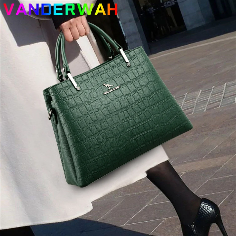Women Fashion Brand Logo - Echte merk shopper dameshandtas 2024 vrouwelijke
