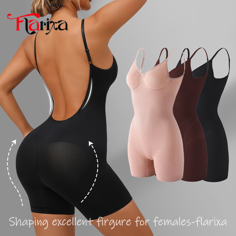 Corset Top Boned - Flarixa Nieuwe Lage Rug Shapewear Dij