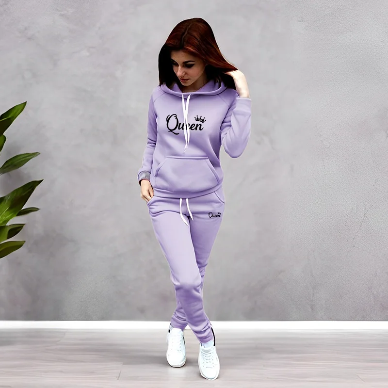Dames trainingspak met Queen-l - Women'S Fashion Sweatshirts recensie en prijs