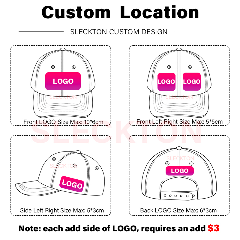 Sleckton Diy Custom Borduurpet - Women Fashion Brand Logo recensie en prijs