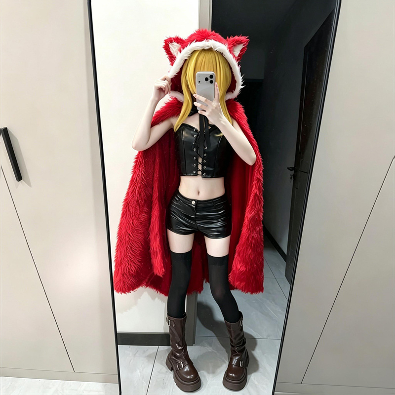 Game Black Souls Cosplay Cape  - Corset Top Boned recensie en prijs