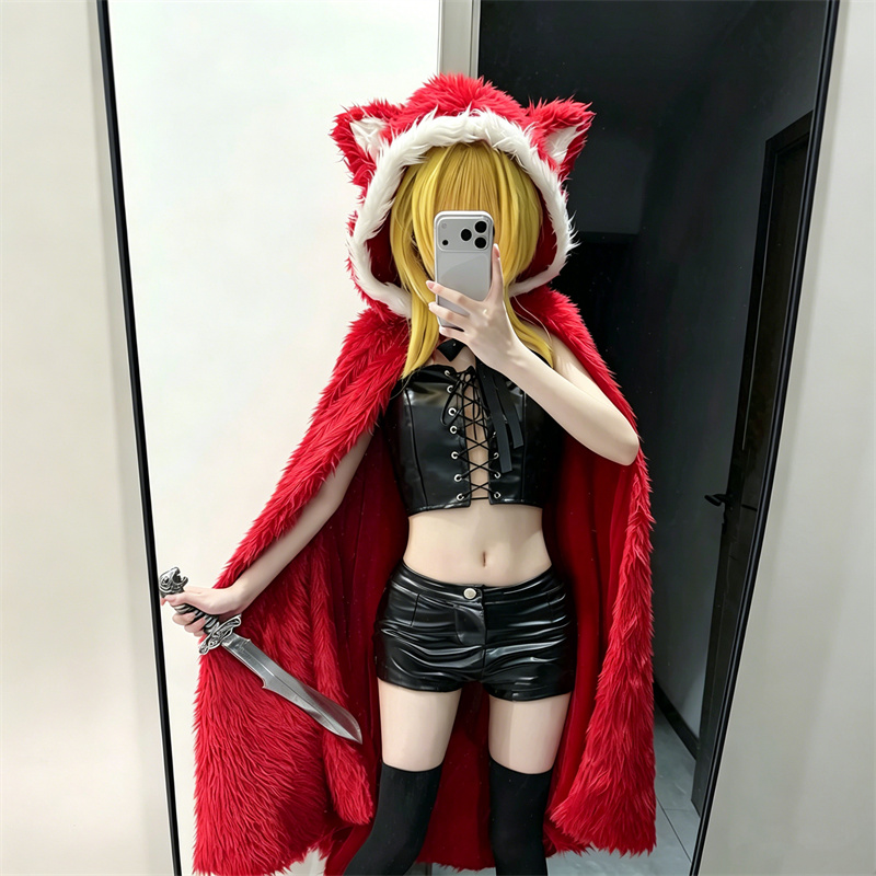 Game Black Souls Cosplay Cape  - Corset Top Boned recensie en prijs