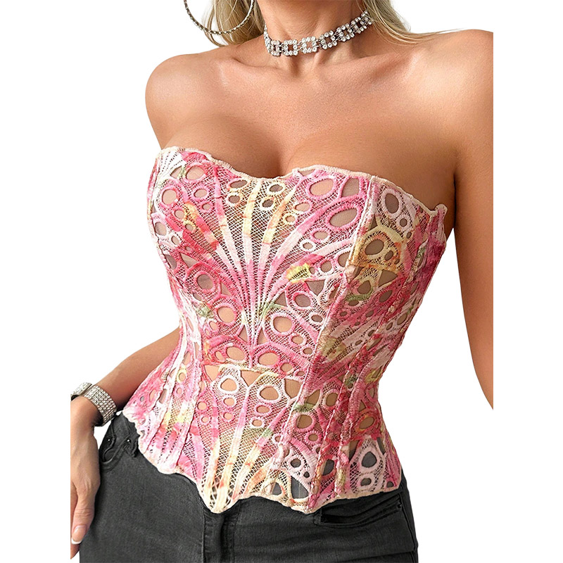 Sexy Bone Garment Corset Sheer - Corset Top Boned recensie en prijs