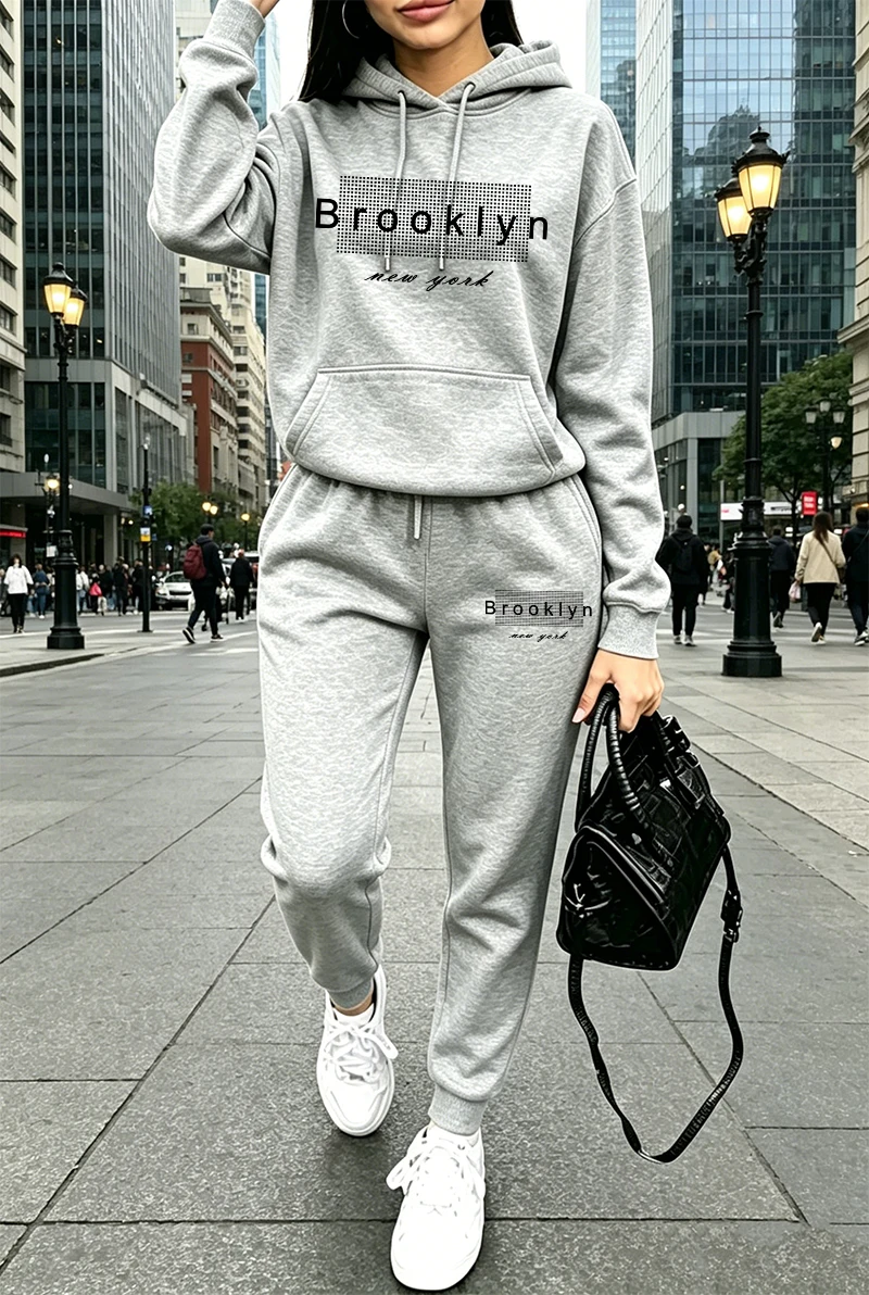 Dames trainingspak met print,  - Women'S Fashion Sweatshirts recensie en prijs