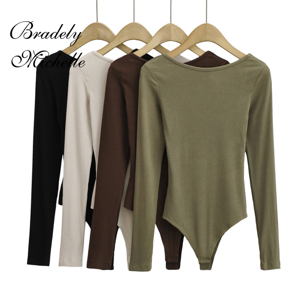 Dames sexy kleding met lange m - Turtleneck Bodysuit recensie en prijs