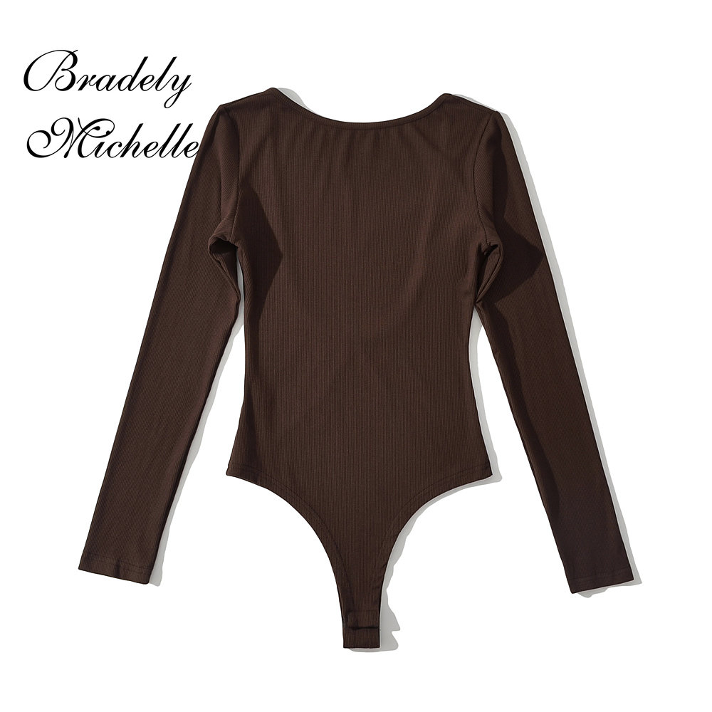 Dames sexy kleding met lange m - Turtleneck Bodysuit recensie en prijs