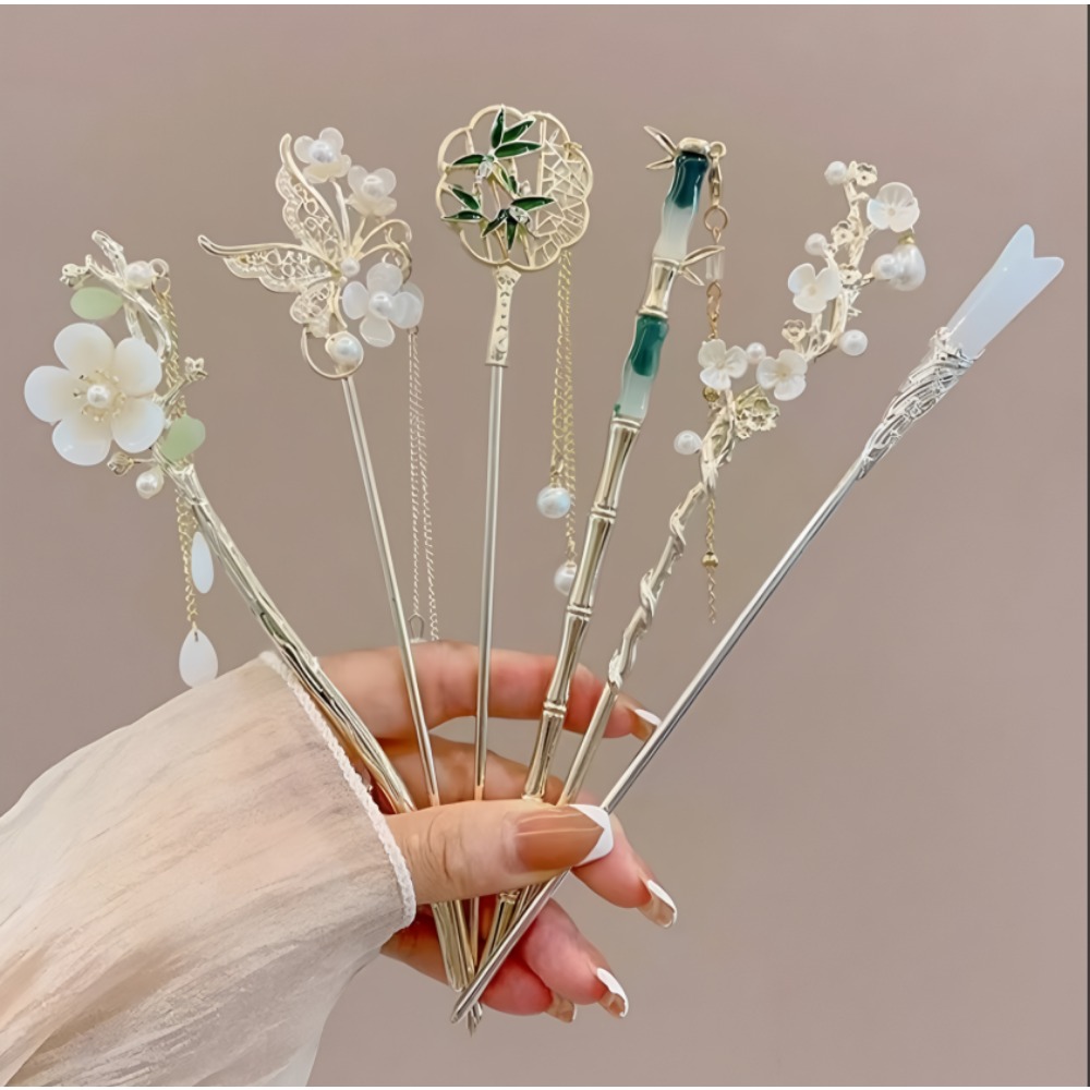 1/6 stuks elegante Chinese sti - Women Fashion Hub recensie en prijs