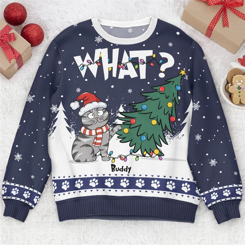 2026 Grappige kattenprint leli - Women'S Fashion Sweatshirts recensie en prijs