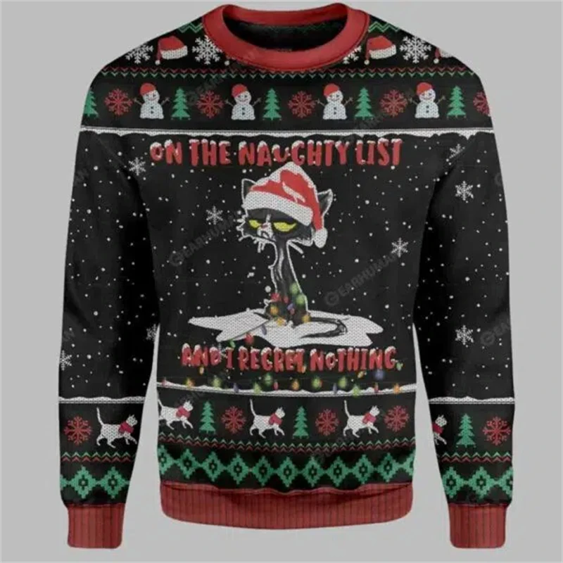 2026 Grappige kattenprint leli - Women'S Fashion Sweatshirts recensie en prijs