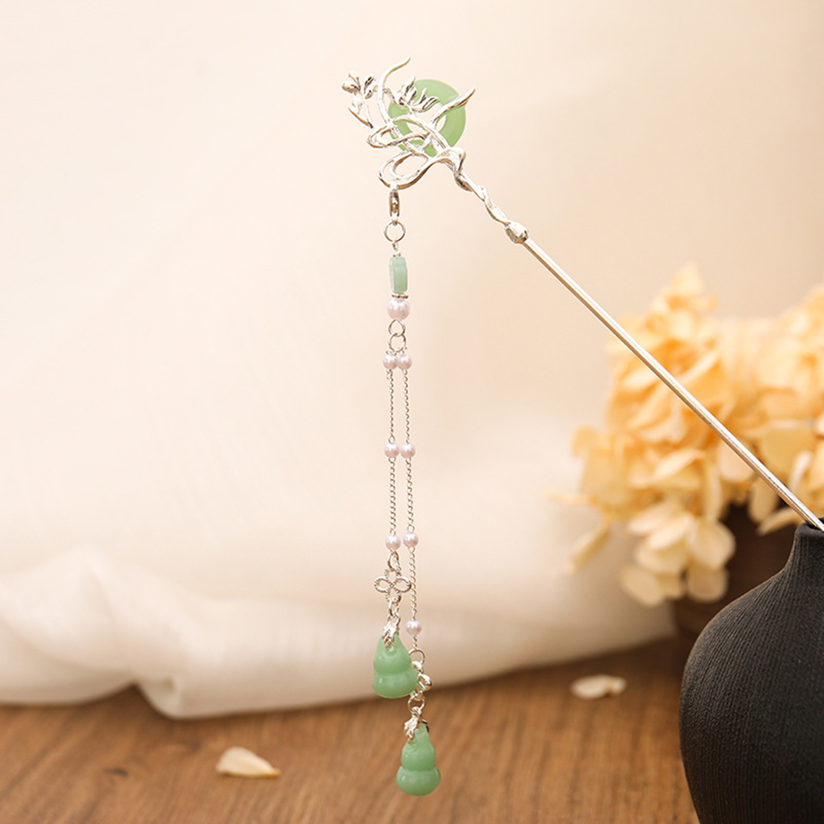 Chinese Stijl Glazen Haarspeld - Women Fashion Hub recensie en prijs