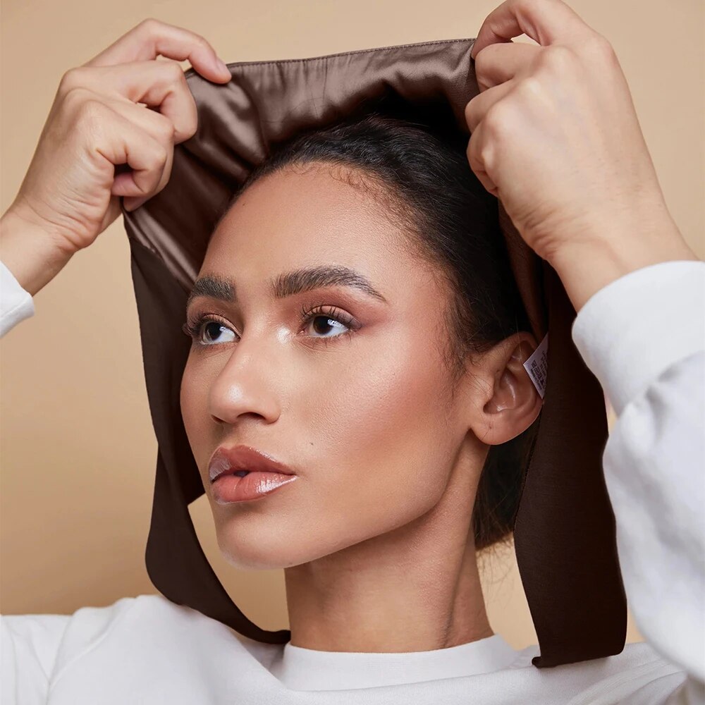 Modal Satijn Hijab Cap Islam O - Women'S Fashion Visor recensie en prijs