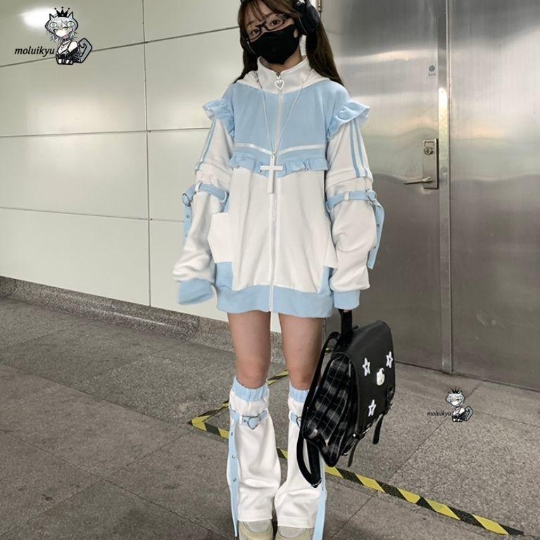 Y2K Kawaii Kattenoren Hoodie D - Women'S Fashion Sweatshirts recensie en prijs